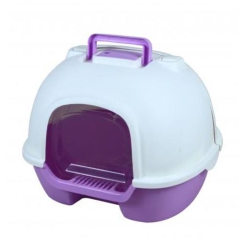 Pawsitiv Emma Easy Clean Litter Box Tubby MSP-006, Purple