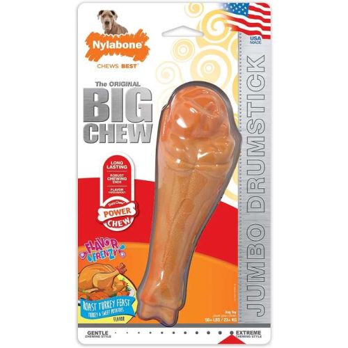 Nylabone  Big Chew Turkey Leg - Turkey & Sweet Potato