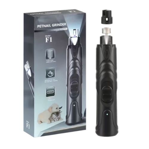 Pet Nail Grinder 2-Speed Cordless With Led Light