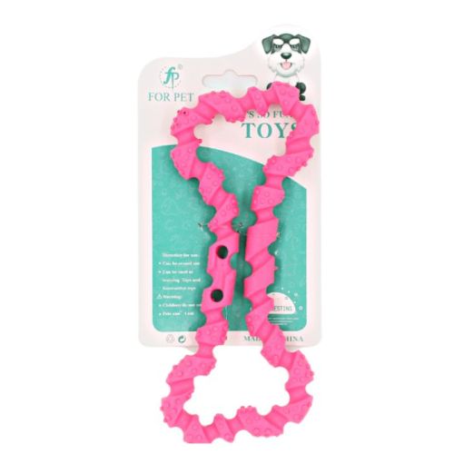 For Pet Chewable Bone Shaped Dog Molar Toy