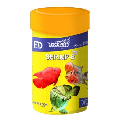 Taiyo Pluss Discovery Shrimp-E Fish Food - 15Gm Pack Of 6
