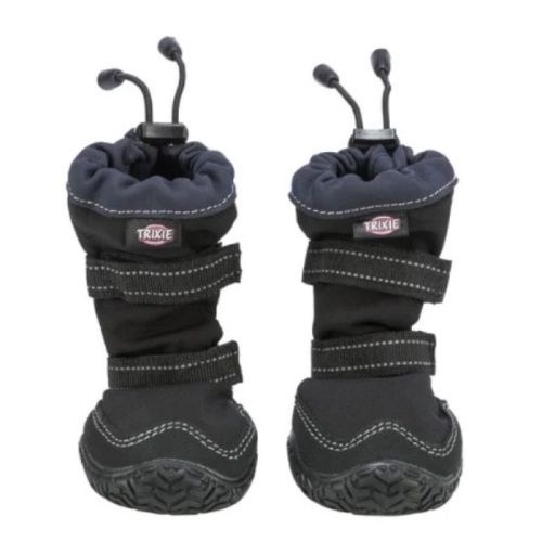 Trixie 2Pcs Active Long Paw Protection Walker For Dogs Black - Small