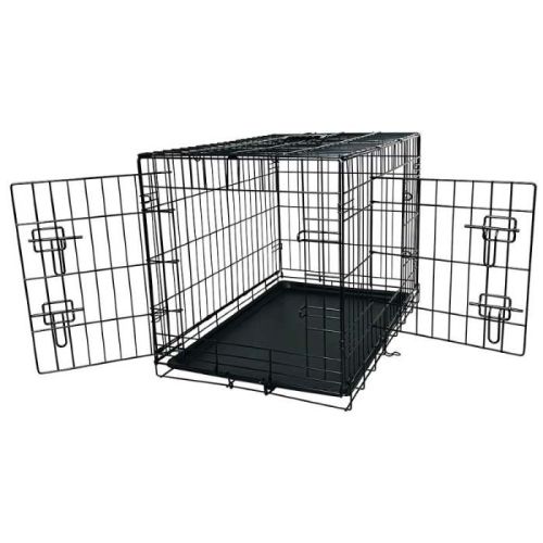 Pawsitiv Double Door Dog Crate #42 - 109.3x69.5x75.5cm