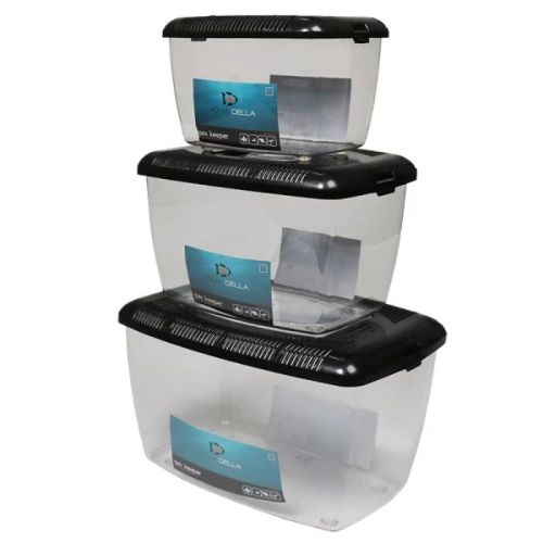 Aqua D'Ella Pet Keeper High Rim Box Black 39X25X24Cm
