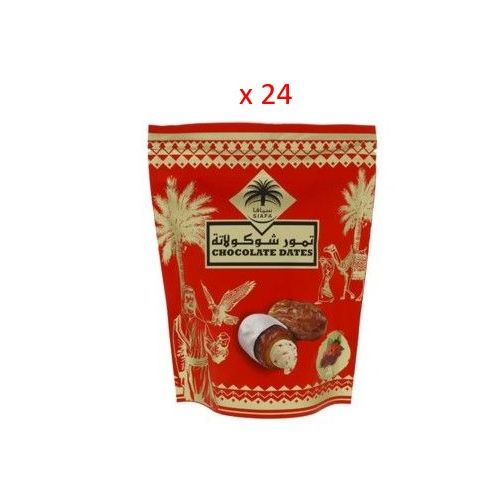 Siafa Chocolate Dates With Rose 100g x 24Pcs