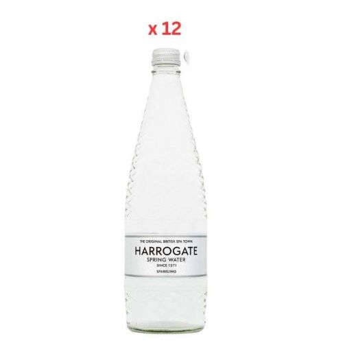 Harrogate Sparkling Spring Water 750Ml X 12 Glass Bottles