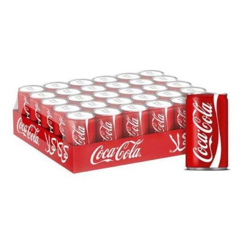 Coca Cola Original Mini Can 150ml Pack of 30