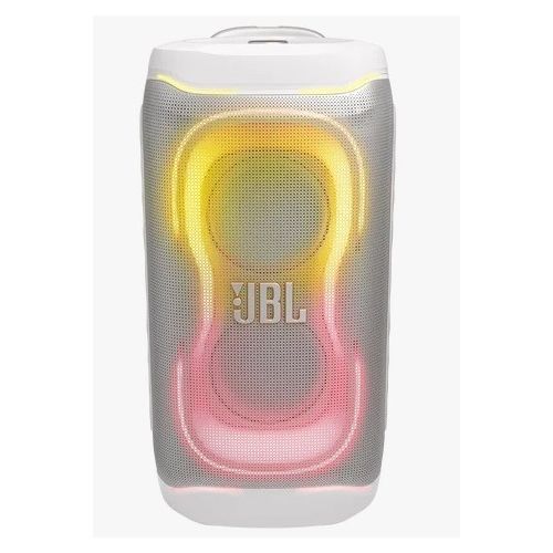 JBL PartyBox 330, Portable Party Speaker with LED Light Show - White