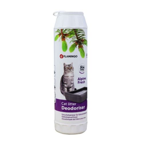 Flamingo Alpine Fresh Cat Litter Deodoriser 750G
