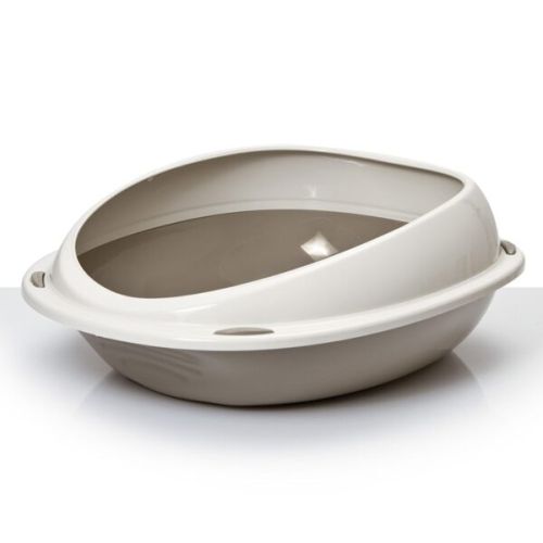 Georplast Shuttle 45cm Cat Litter Tray - Grey (Pack Of 3)