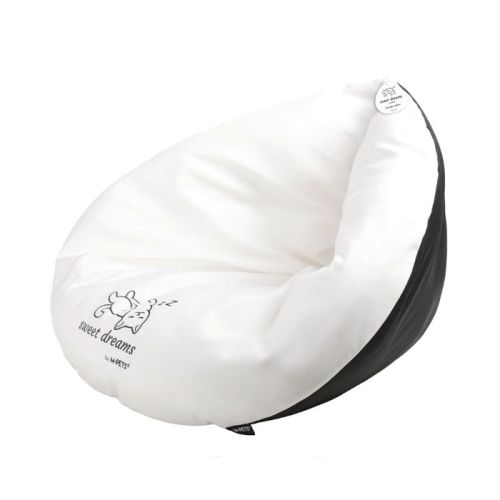 M-Pets Sweet Dreams Triangle Cat Cushion Black & White