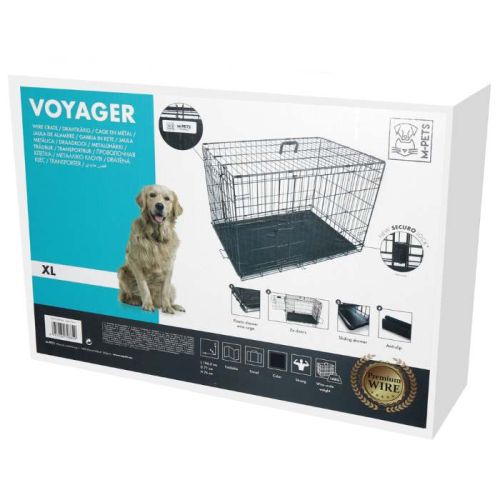 M-Pets Voyager Wire Crate XS - L46 x W30 x H35,6cm