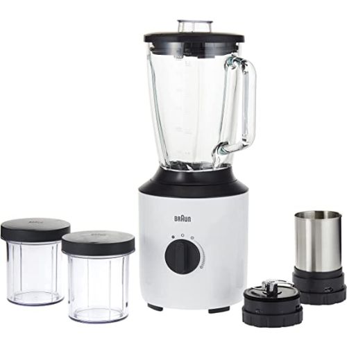 Braun Power blend Glass Jug Blender 1.5 Ltr 800 Watts - JB3173