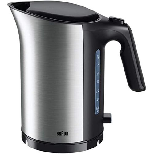 Braun 3000W Electric Kettle, Black, 1.7 Liters, WK5110 BK
