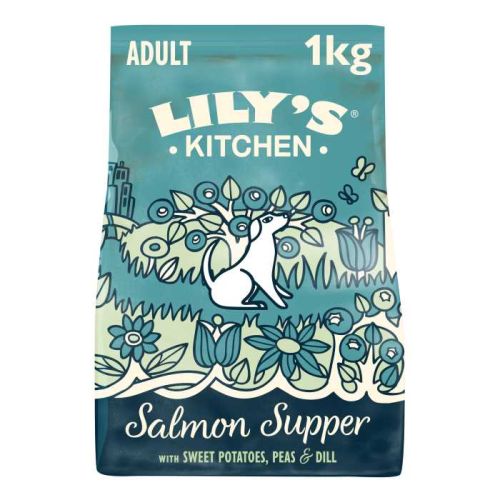 Lily's Kitchen Salmon Supper Adult Dog Dry Food 1Kg
