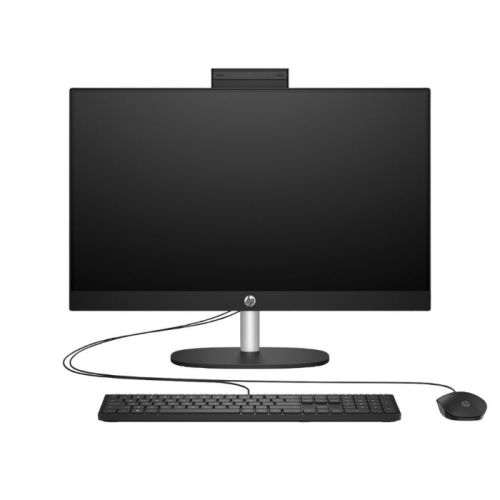 HP 23.8inch 1920X1080 FHD Touch Display All-in-One Desktop, Intel Core i7-1355U Processor, 8GB RAM, 512GB SSD, DOS, Jet black, English Keyboard - 91H33EA