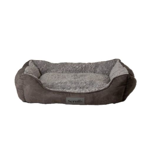 Scruffs Cosy Soft-Walled Dog Bed - Grey