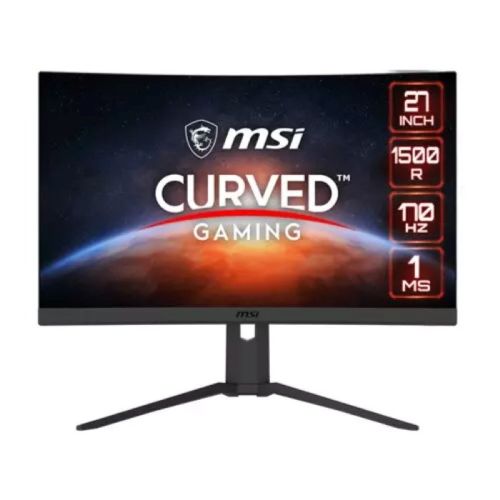 MSI G27CQ4P E2 27 Inch WQHD 170Hz 1ms Curved Gaming Monitor - 9S6-3CB04T-055