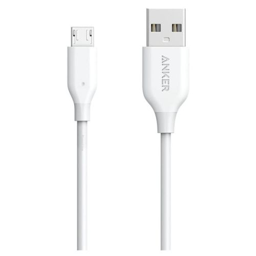 Anker Powerline Micro USB Cable 1m-(White)-(A8132H21)