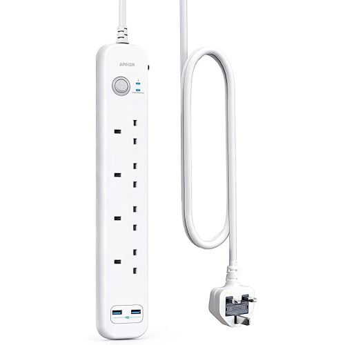 Anker 6 in 1 USB Power Strip-(White)-(A9141K21)