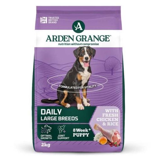Arden Grange Daily Large Breeds Puppy with Fresh Chicken & Rice Dry Dog Food 2Kg