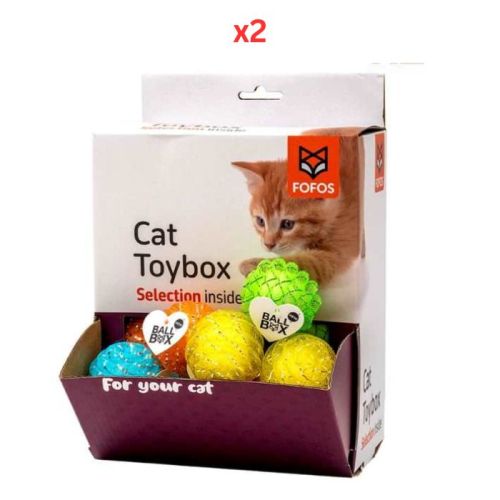 FOFOS Netting Ball Assorted Display Box 24pcs (Pack Of 2)