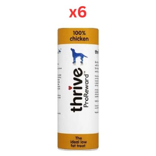 Thrive Pro Reward Chicken Dog Treats 60G (Pack Of 6)