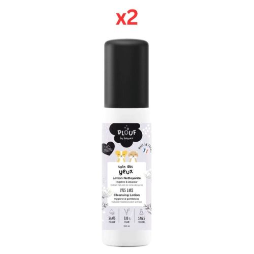 Plouf Eye Cleanser With Natural Sorrel Extract-100ml (Pack of 2)