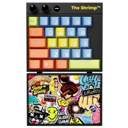 The Shrimp Bomber Gaming Keyboard - SHRIMBOM