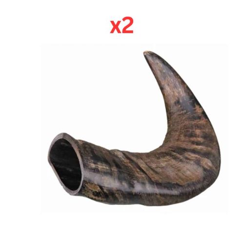 Trixie Natural Buffalo Chewing Horn Dental Dog Treats Medium (Pack of 2)