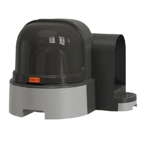Pakeway Star Tunnel Cat Litter Box Grey -53X60X43 Cm