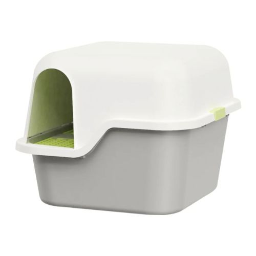 Pakeway Kingbox Candy Cat Litter Box Grey- 51X50X39.2 Cm