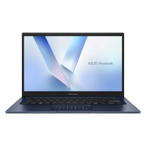 Asus Vivobook 14 Laptop, 14inch FHD Display, Intel Core 5 320 Processor, 8GB RAM, 512GB SSD, Windows 11 Home, Quiet Blue, Backlit English & Arabic Keyboard, 1 Year Warranty