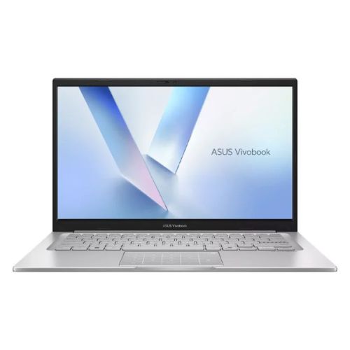 Asus Vivobook 14 Laptop, 14inch FHD Display, Intel Core 5 120U Processor, 8GB RAM, 512GB SSD, Windows 11 Home, Cool Silver, Backlit English & Arabic Keyboard, 1 Year Warranty