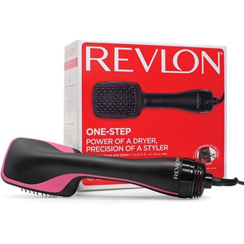 Revlon Perfect Heat One Step Dryer &  Styler, 1100 Watts, 2 Heat Speed Setting, Large Paddle Design - RVDR5212