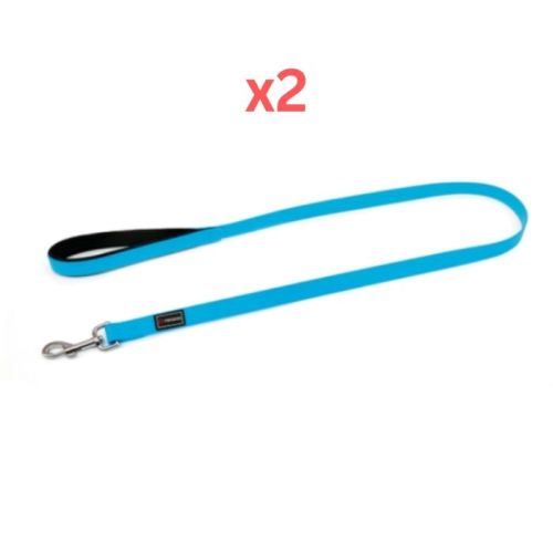 Freedog Ergo PVC Leash for Dogs - Blue - 20mm x 120cm (Pack of 2)