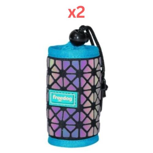 Freedog Boreal Dog Poop Bag Dispenser Capri-Blue (Pack of 2)