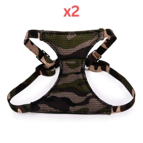 Pawsitiv Handmade Easy Walk Harness - Hunter - Medium (Pack of 2)