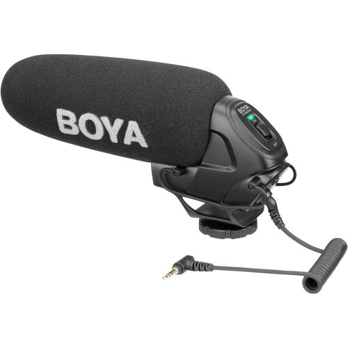 Boya Bm3030 On-Camera Shotgun Microphone Dslr Cameras,Video Cameras, Audio Recorders, B07LBJS15H