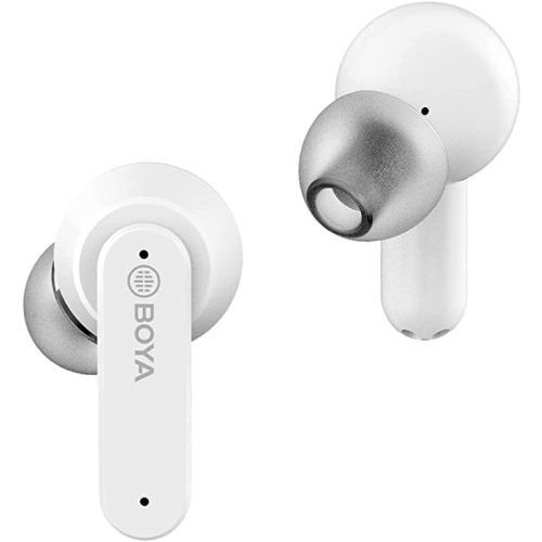 Boya True Wireless Stereo Earbuds BY-AP4 White, B088T19T2C