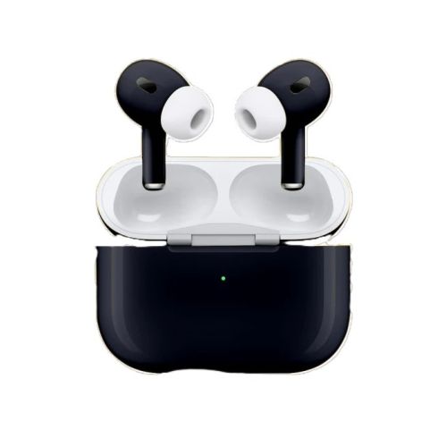 Merlin Craft Customized Apple AirPods 5 Black Glossy Bold