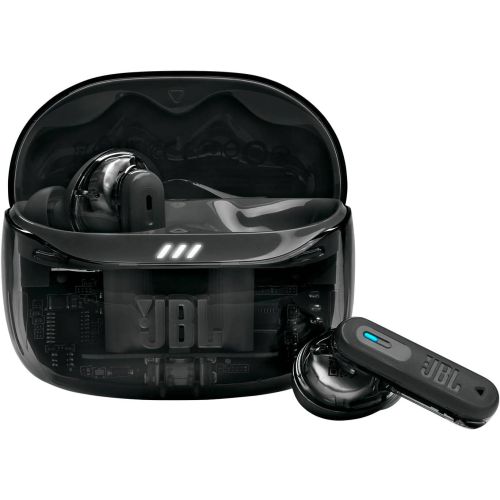 JBL Tune Beam 2 True Wireless Earbuds, Adaptive Noise Cancelling- Ghost Black
