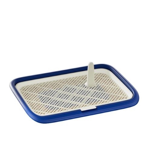 Cozy Paws Flat Fence Dog Toilet 60X45X5.6cm Blue
