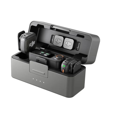 DJI Mic 3, Wireless Microphone System With Case- Black