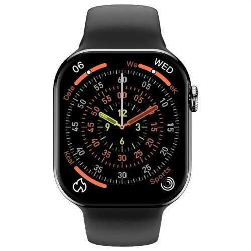 Green Lion Communicate, 46 2.07" Smart Watch- Black 