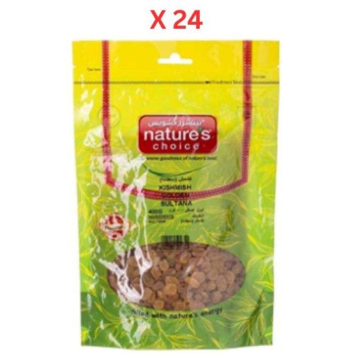 Natures Choice Kishmish Iranian - 400 gm Pack Of 24 (UAE Delivery Only)