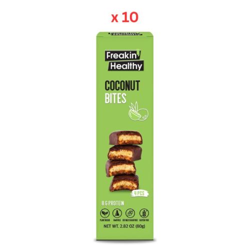Freakin Healthy Coconut Butter Bites 10X80G