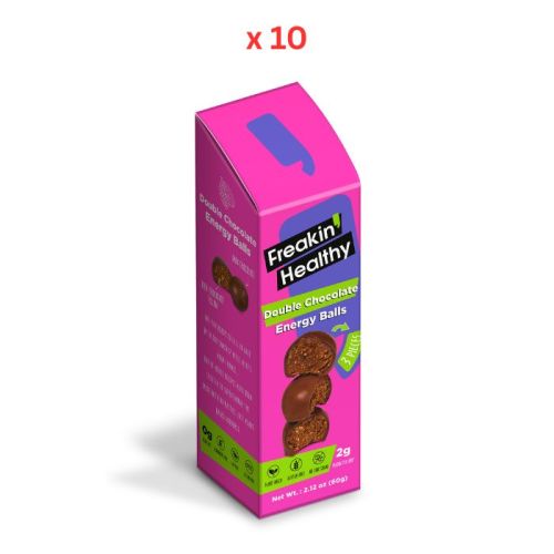 Freakin Healthy Protein Balls Raw Chocolate 10X60G