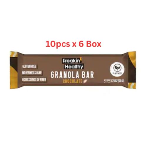 Freakin Healthy Raw Chocolate Granola Bar 6X10X50G