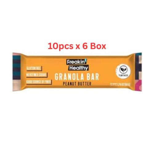 Freakin Healthy Peanut Butter Granola Bar 6X10X50G
